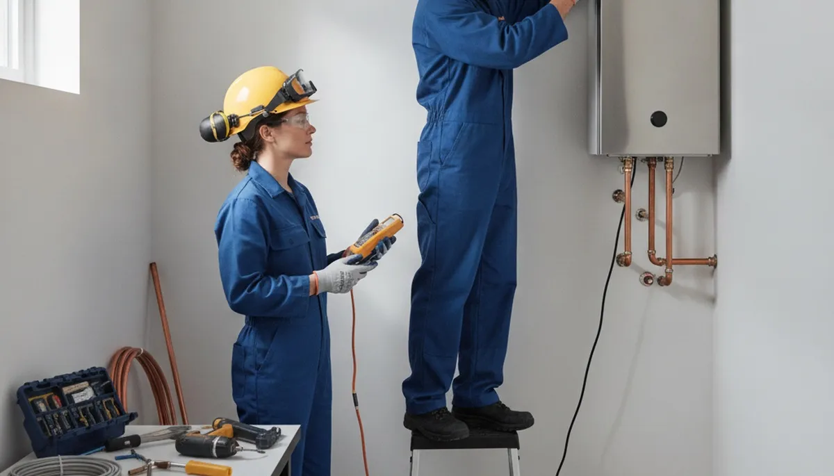 Tankless water heater service in Worcester, MA for efficient on-demand hot water