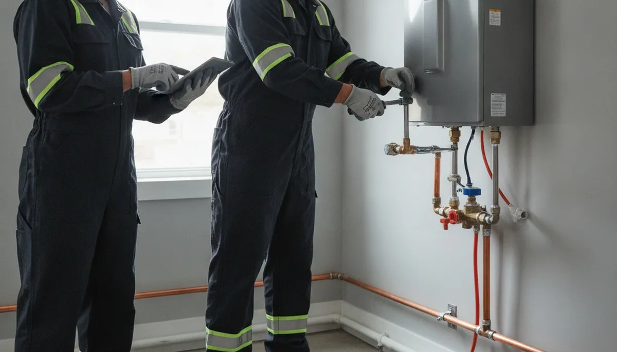 Tankless water heater service for Worcester, MA homes by On Call Plumbers